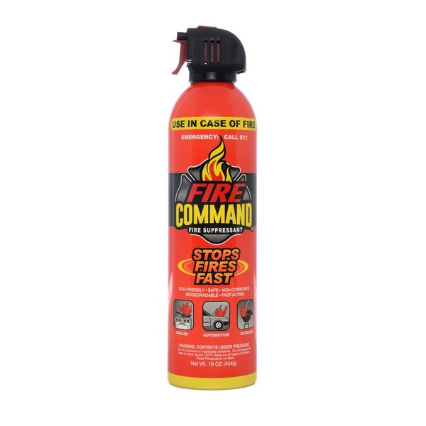 Fire Command Fire Suppressant 16 oz aerosol, 2PK FC-16OZFS-02